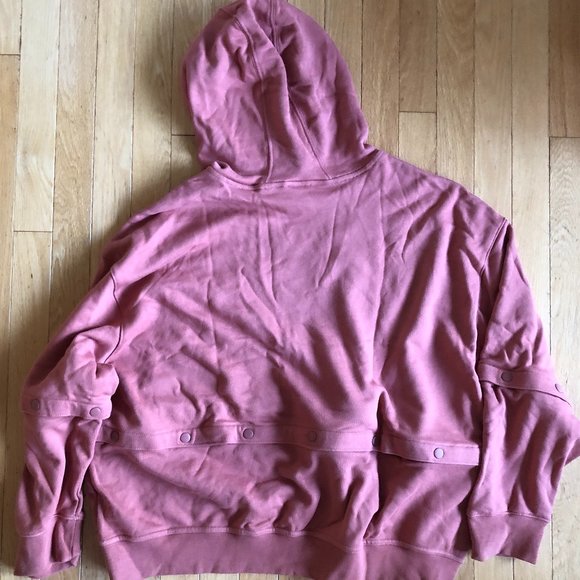 Adidas Always Original Snap-Button Versatile Hoodie - Picture 5 of 14
